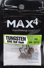 Load image into Gallery viewer, Tungsten Ball EWG Jig Head