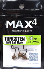Load image into Gallery viewer, Tungsten Ball EWG Jig Head