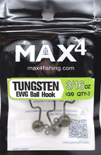 Load image into Gallery viewer, Tungsten Ball EWG Jig Head