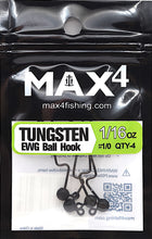 Load image into Gallery viewer, Tungsten Ball EWG Jig Head