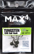 Load image into Gallery viewer, Tungsten Ball EWG Jig Head