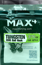 Load image into Gallery viewer, Tungsten Ball EWG Jig Head