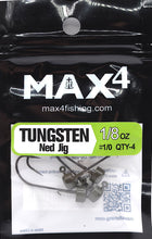 Load image into Gallery viewer, Tungsten Ned Rig Jig Heads
