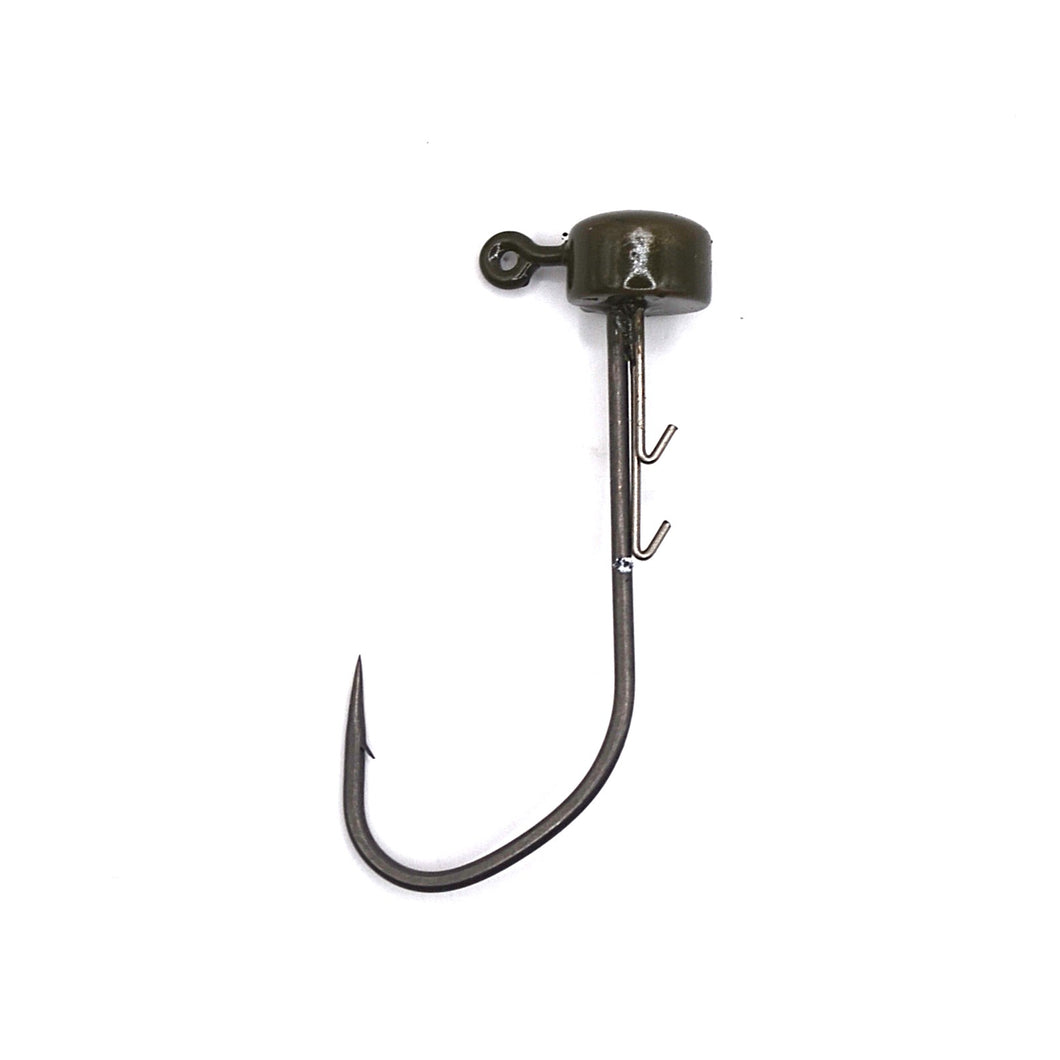 Tungsten Ned Rig Jig Heads (Double Keeper)