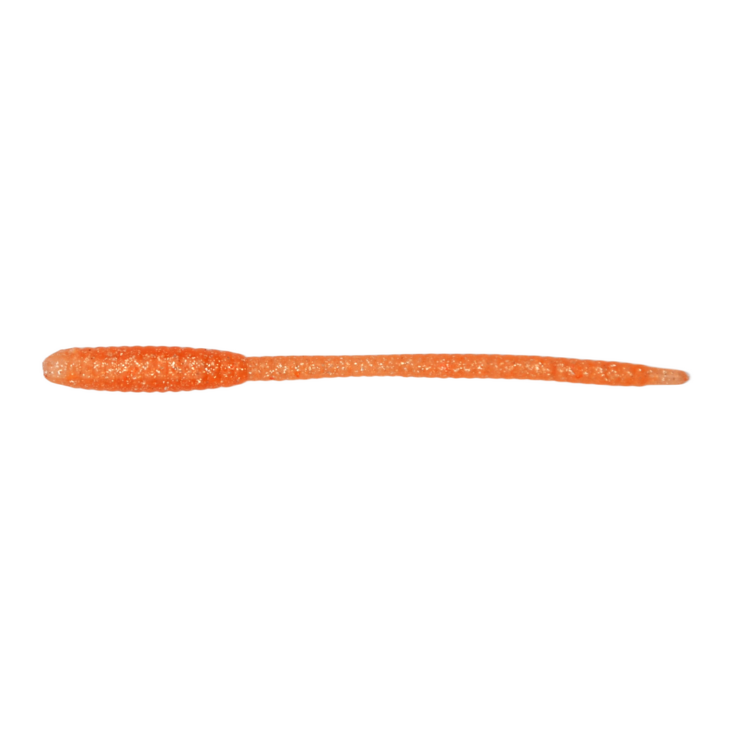 Pin Tail Worm 1.9 - UV Glow Orange (#598)