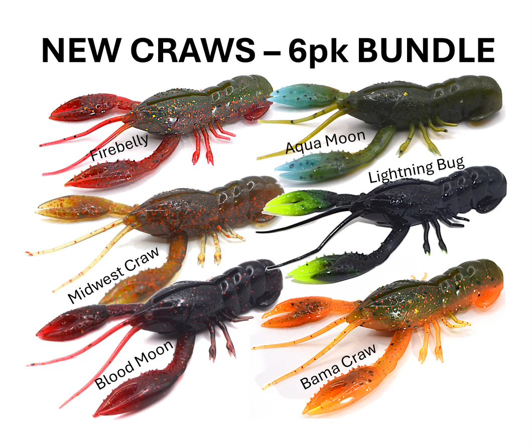 NIKKO CRAW - 6 pack NEW BUNDLE