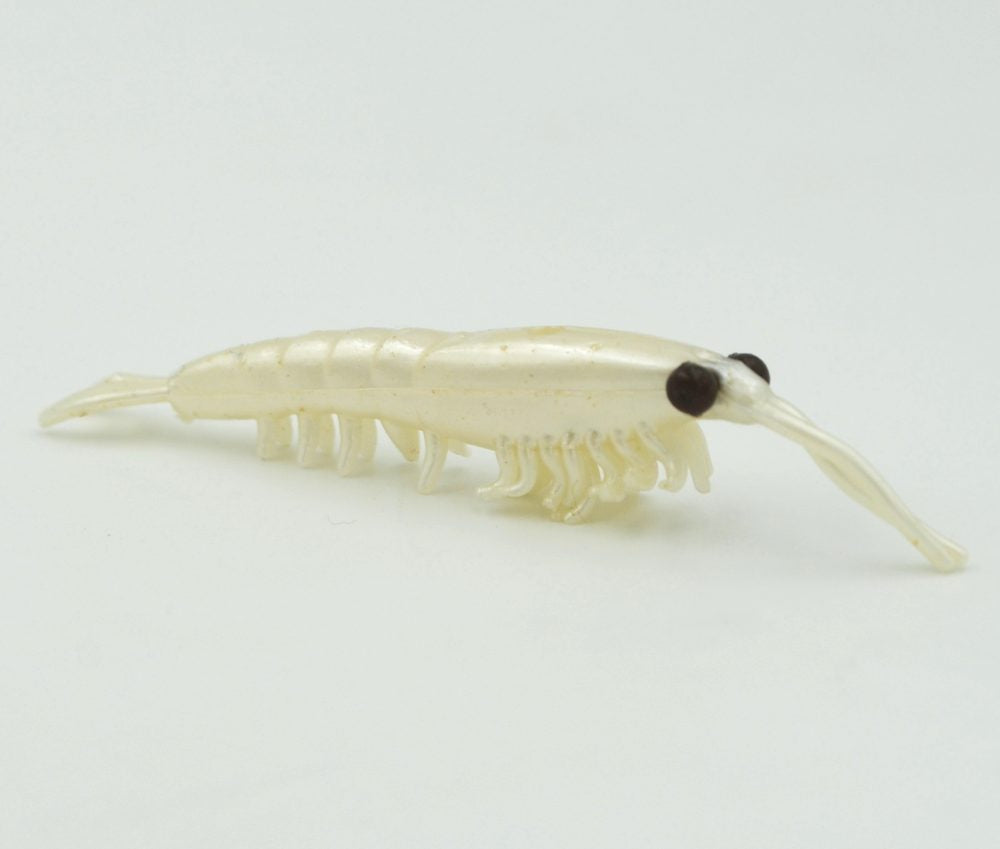 Okiami Shrimp M - Pearl White (#107) – Nikko Fishing
