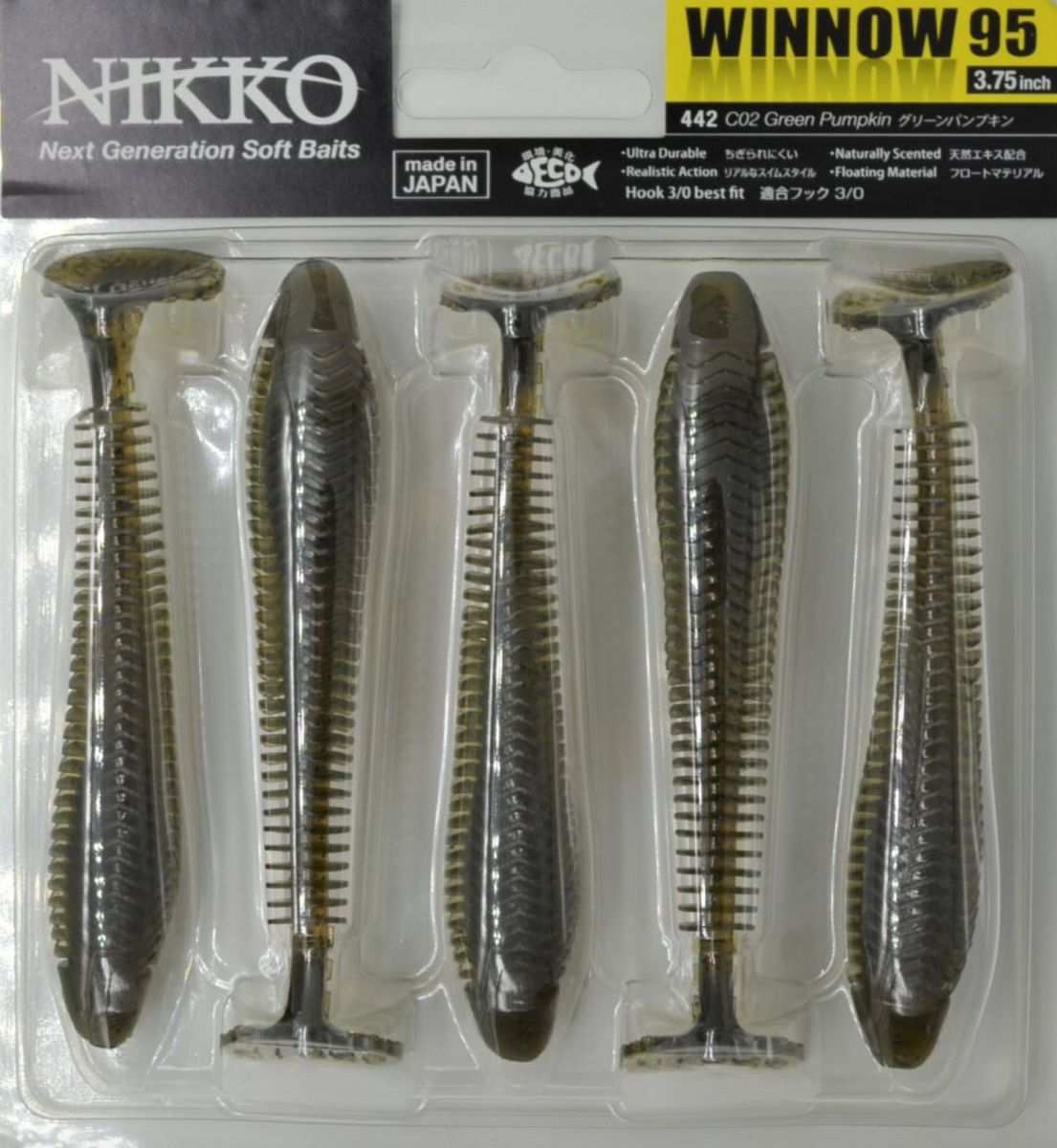 Winnow 95 - Green Pumpkin (#442) – Nikko Fishing
